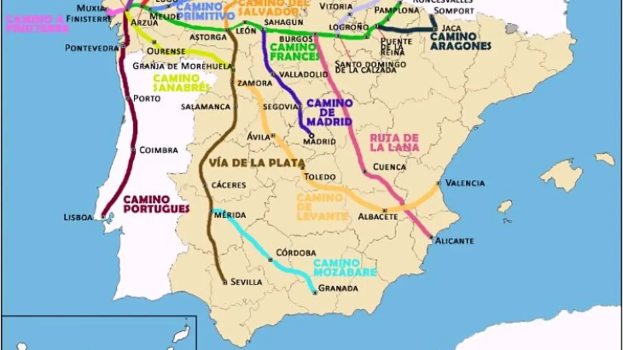 Ruta de los Ingleses y Ruta de la Plata.
