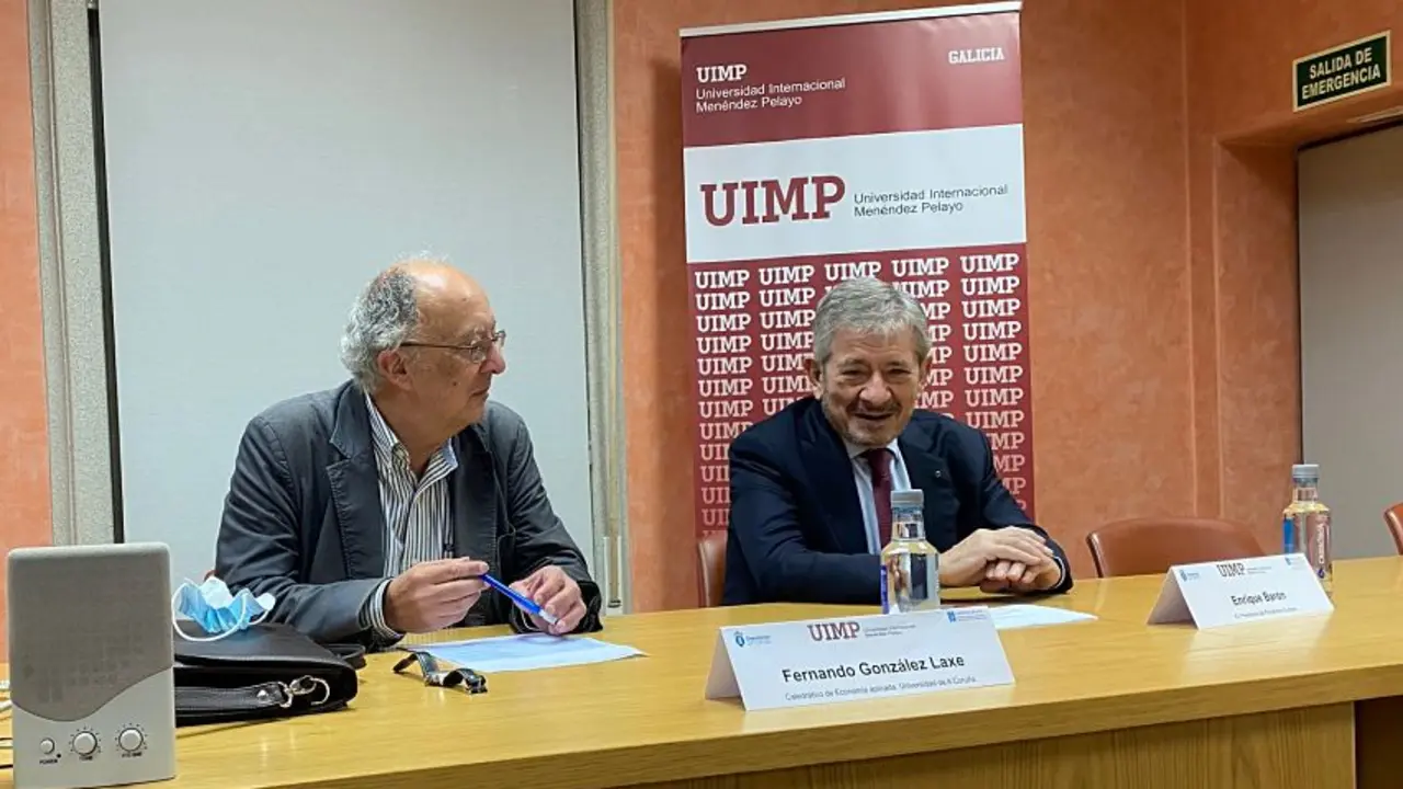 Fernando González Laxe y Enrique Barón. / Mundiario