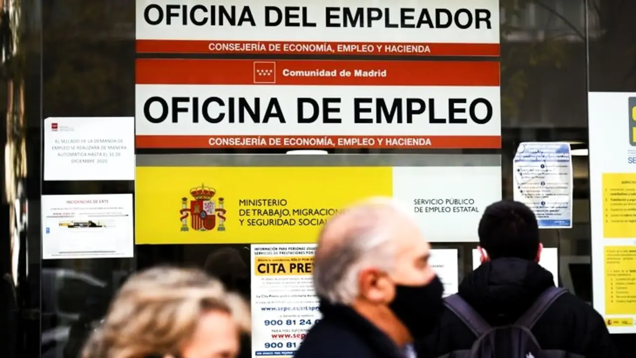 Oficina de empleo en Espa&ntilde;a. Ministerio de Trabajo. / Archivo