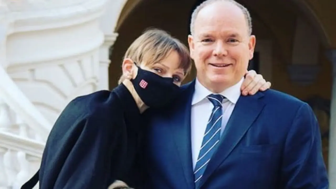 Princesa Charlene y Alberto de M&oacute;naco. / @hshprincesscharlene