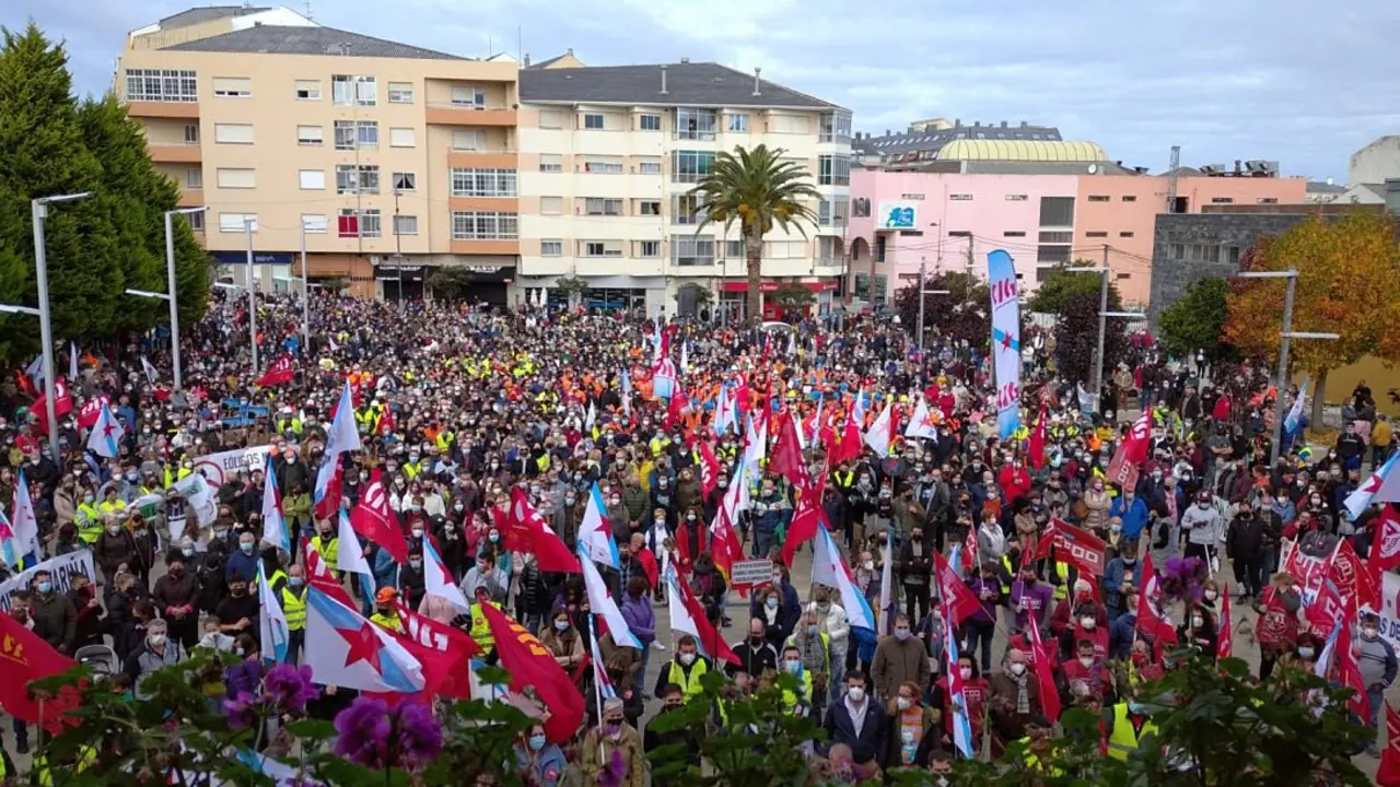 Clamor social en A Mariña. / Twitter