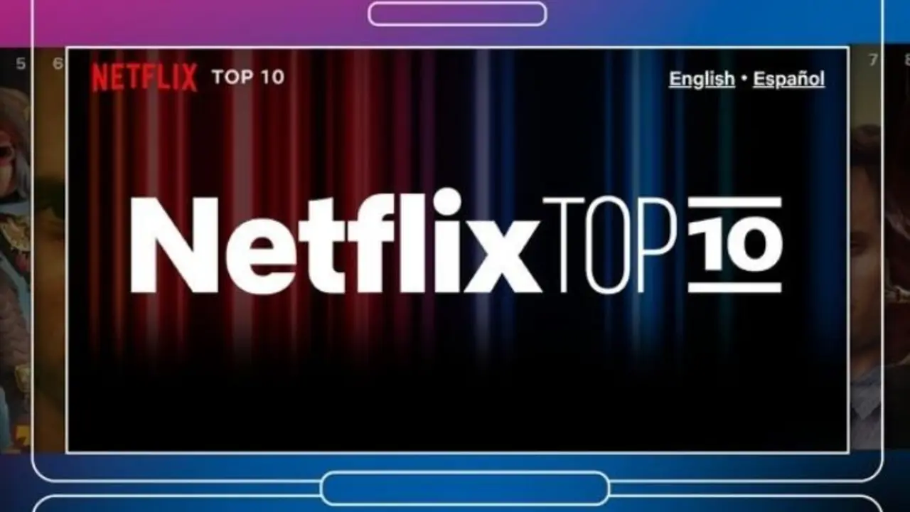 Top 10 de Netflix. / Top10.netflix.com.