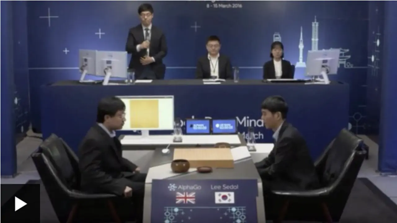 Lee&nbsp;Sedol, a la derecha. / BBC