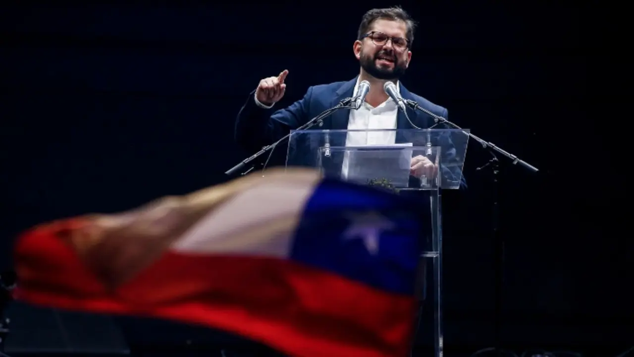 Gabriel Boric, presidente electo de Chile. / Marcelo Hern&aacute;ndez.