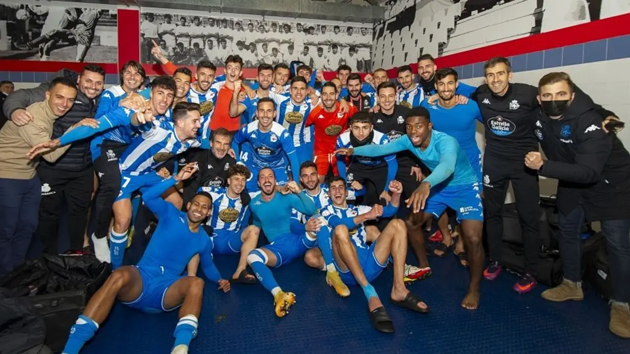 Jugadores del Deportivo de La Coruña. / RCD