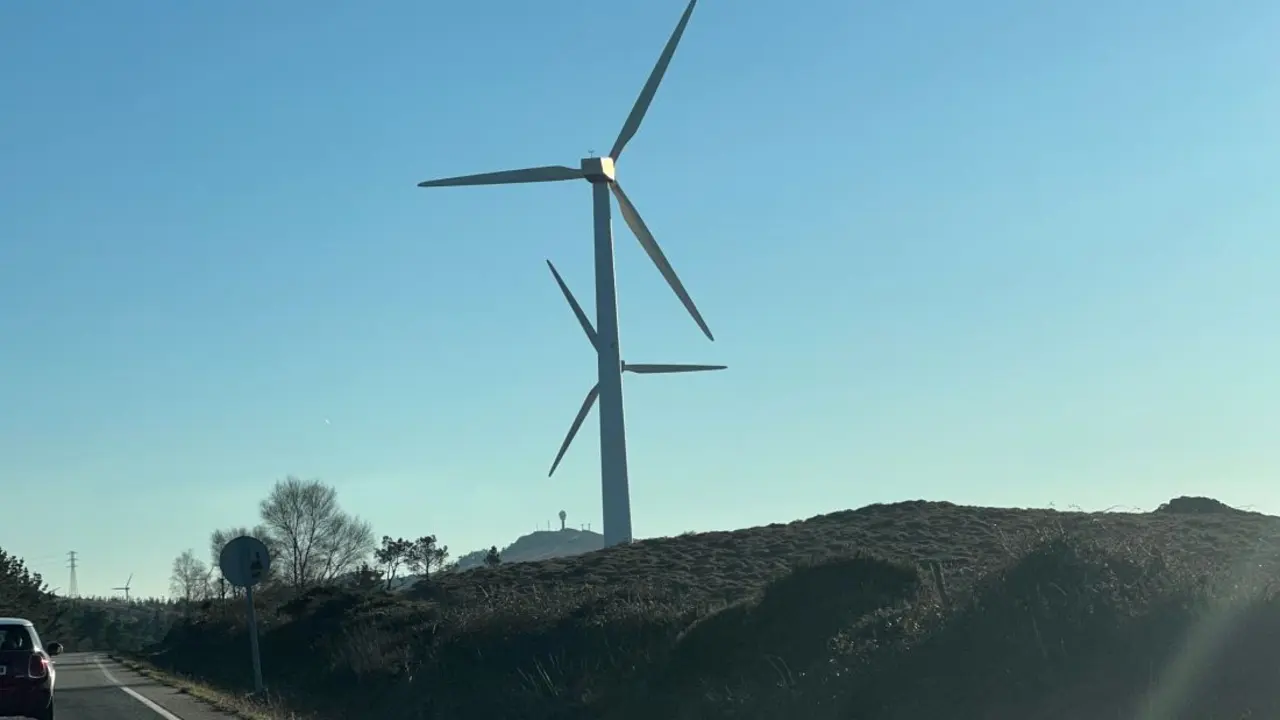Molinos de viento en Galicia. / Mundiario