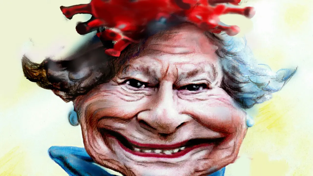 Queen Elisabeth covid &copy; Gio