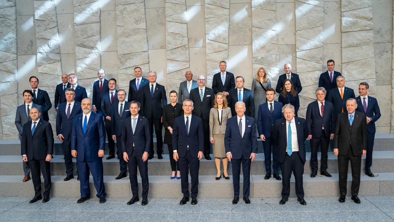 Cumbre extraordinaria de los l&iacute;deres de la OTAN en Bruselas. / @POTUS