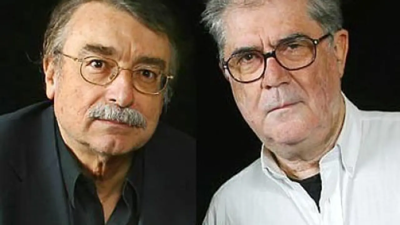 Ignacio Ramonet e Ram&oacute;n Chao./ Autor