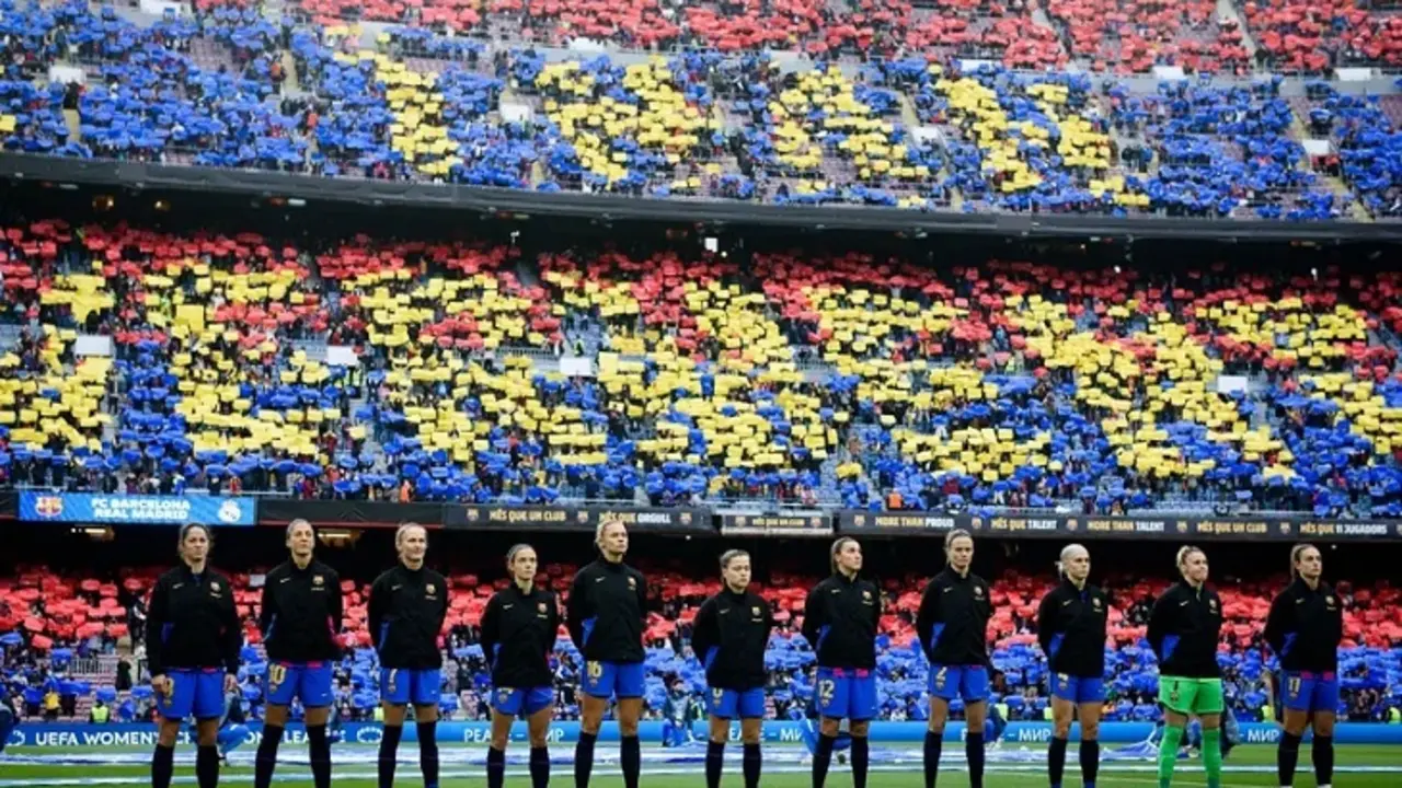 La fanaticada cul&eacute; plen&oacute; el Camp Nou para apoyar a su equipo femenino. / Marc Aloma - fcbarcelona.es