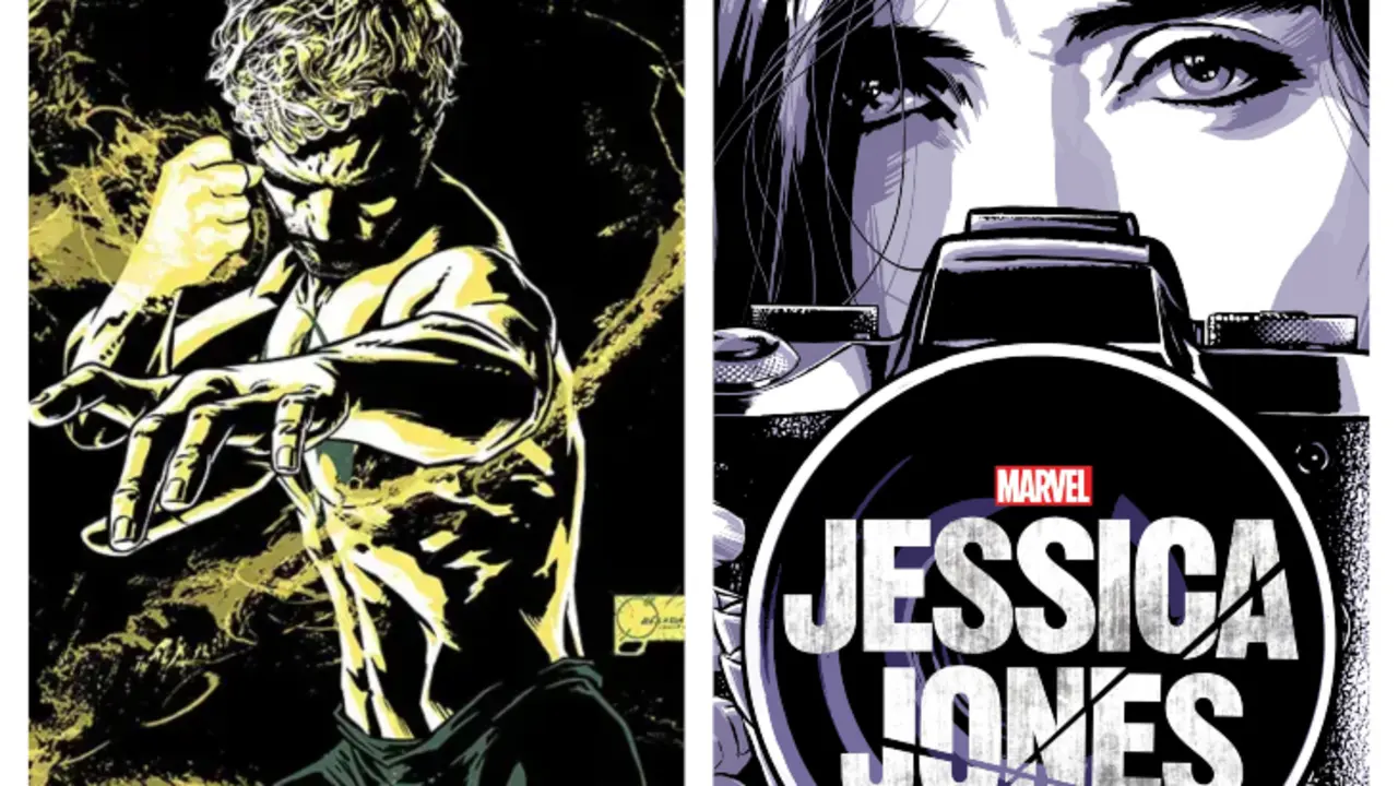 P&oacute;sters de Iron Fist y Jessica Jones / Mundiario