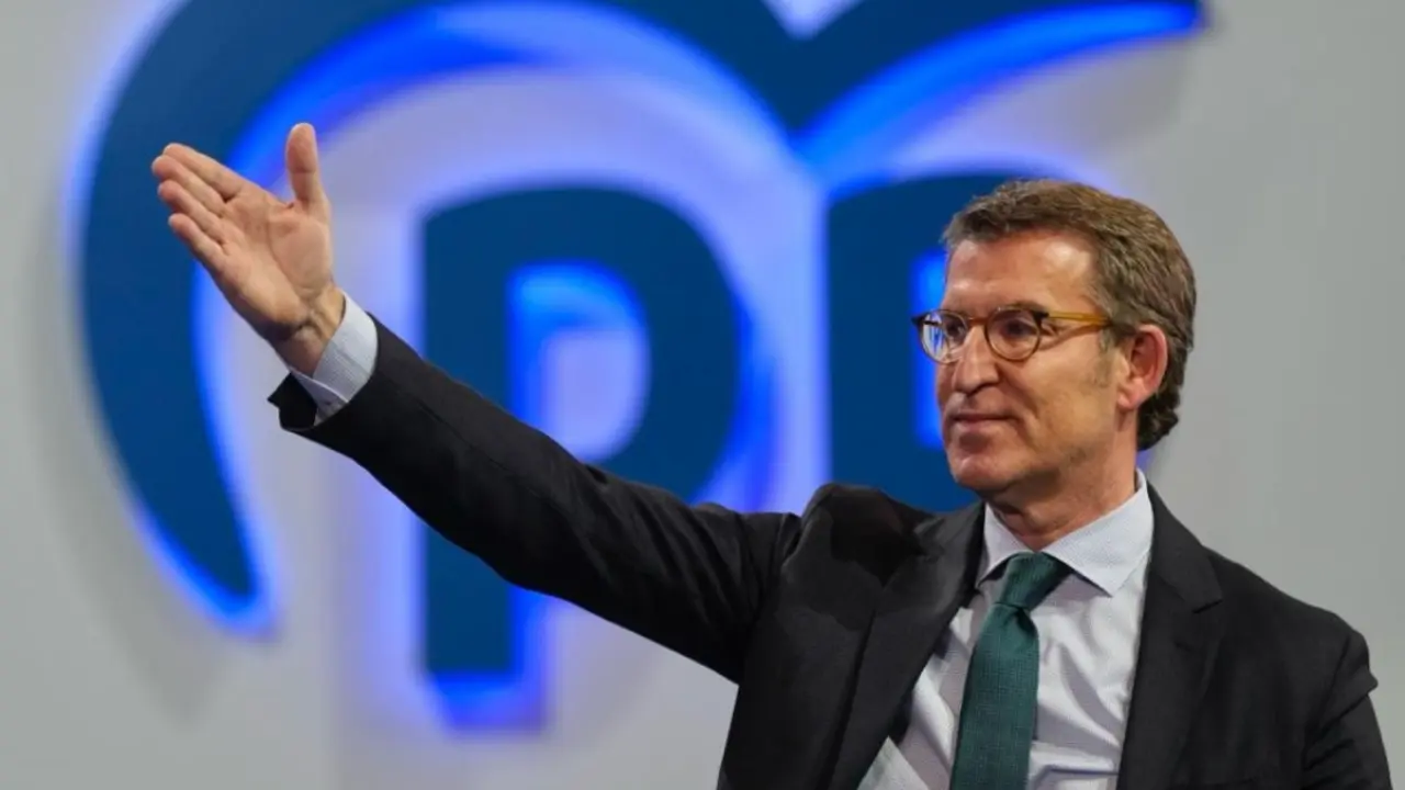Alberto N&uacute;&ntilde;ez Feij&oacute;o, presidente del PP.  / @feijoogalicia