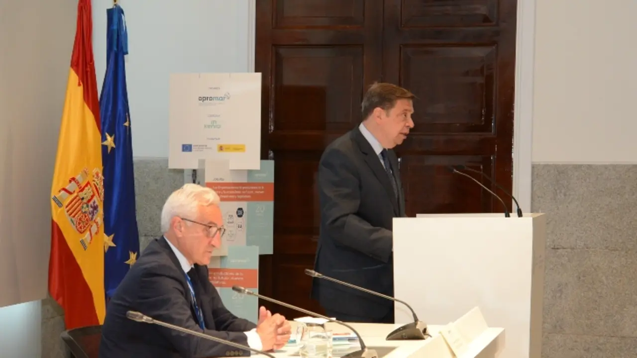 Inauguraci&oacute;n de la jornada a cargo del ministro Luis Planas