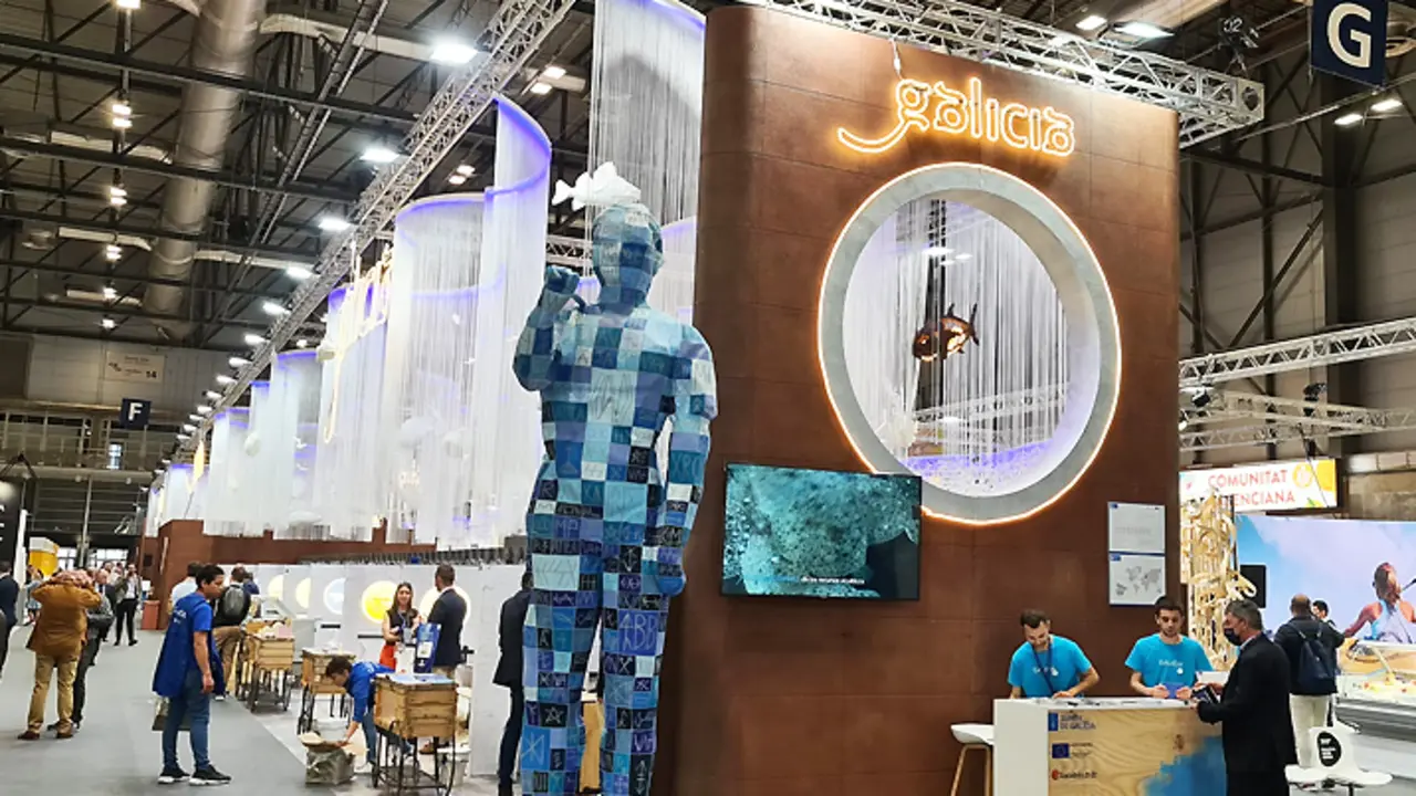 Stand de la Xunta de Galicia. / HGgT