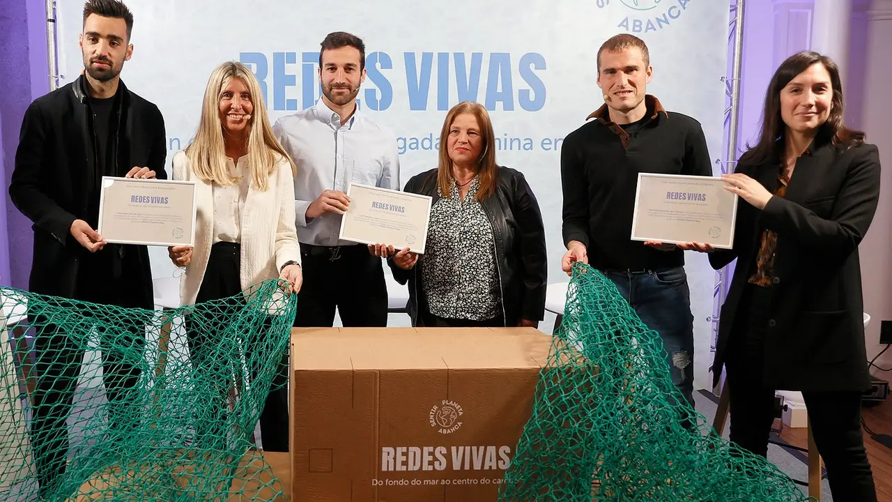 Brais M&eacute;ndez, Susana Ortiz, Eduard Campabadal, &Aacute;ngeles Millet, &Aacute;lex Berganti&ntilde;os e Mar&iacute;a Garc&iacute;a. / Mundiario
