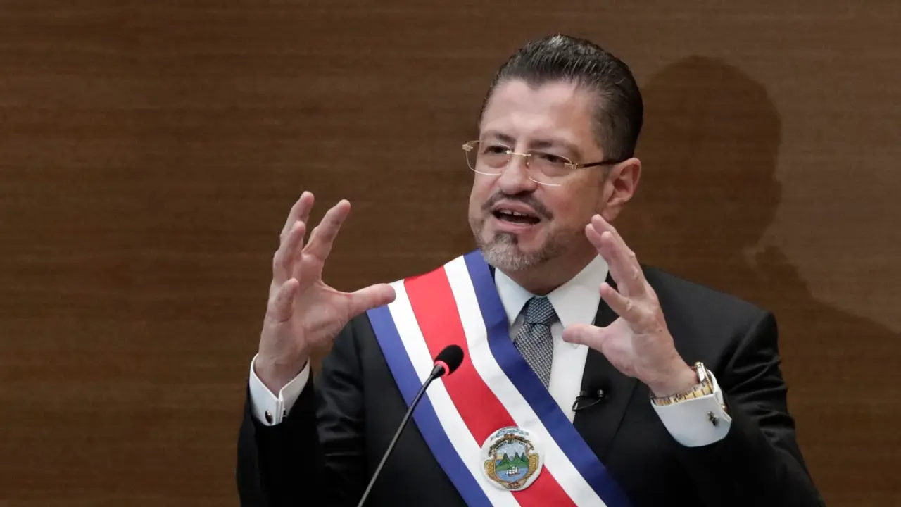 Investidura de Rodrigo Chaves como presidente de Costa Rica. / RR.SS.