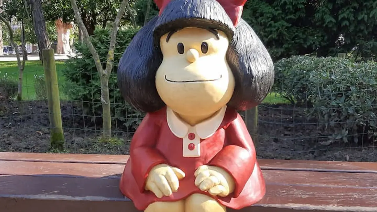 Mafalda, Parque Campo San Francisco, Oviedo / Francisco Pu&ntilde;al Su&aacute;rez