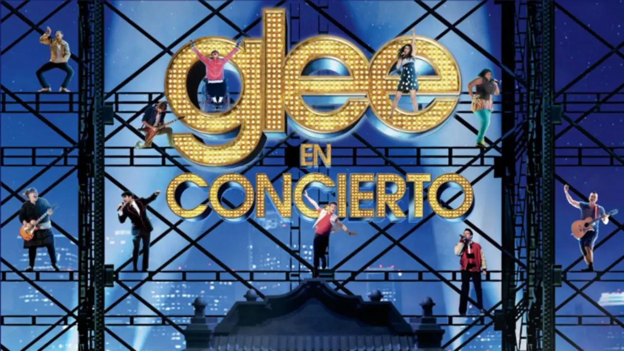Glee the 3D Concert banner promocional. / Disney Plus