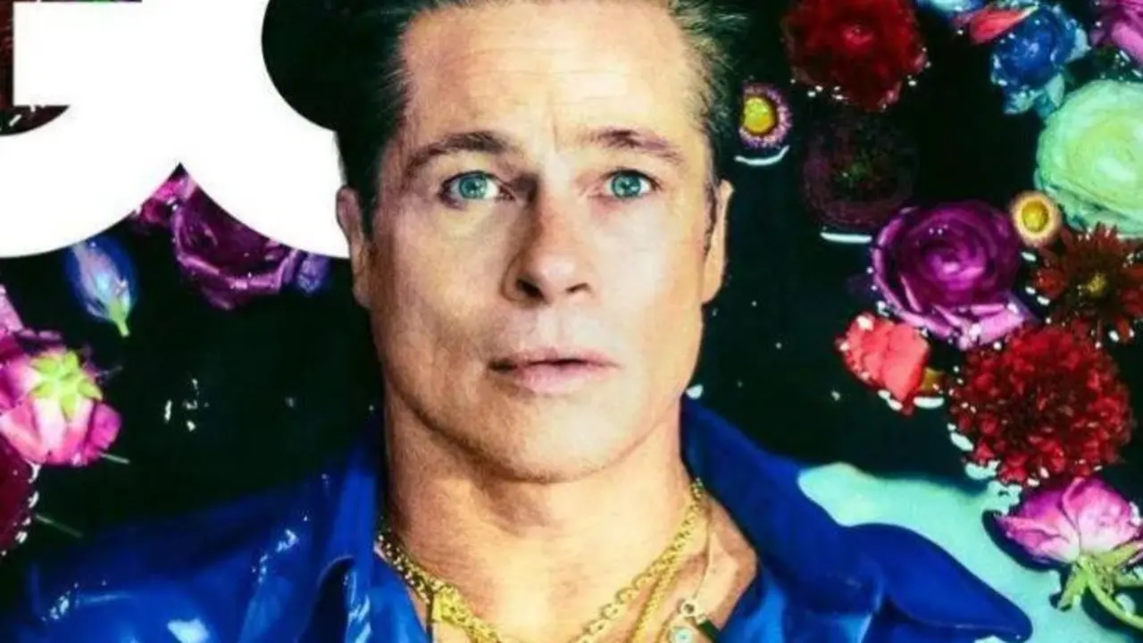 Brad Pitt, actor. / @GQ.