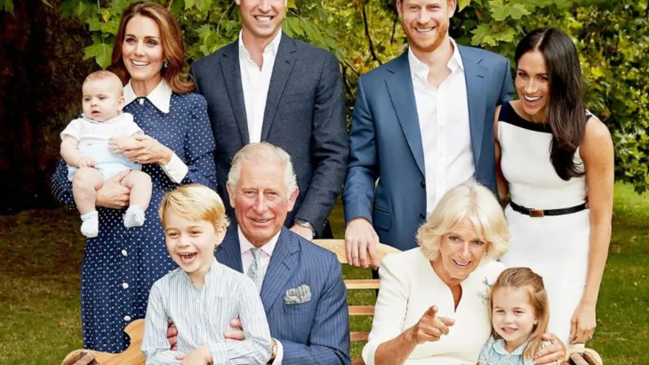Familia real brit&aacute;nica. / RR SS.