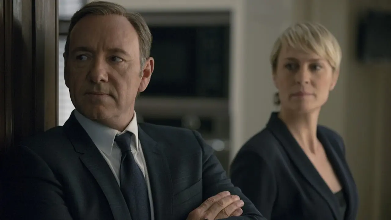 Kevin Spacey y Robin Wright en la serie House of Cards. / IMDB