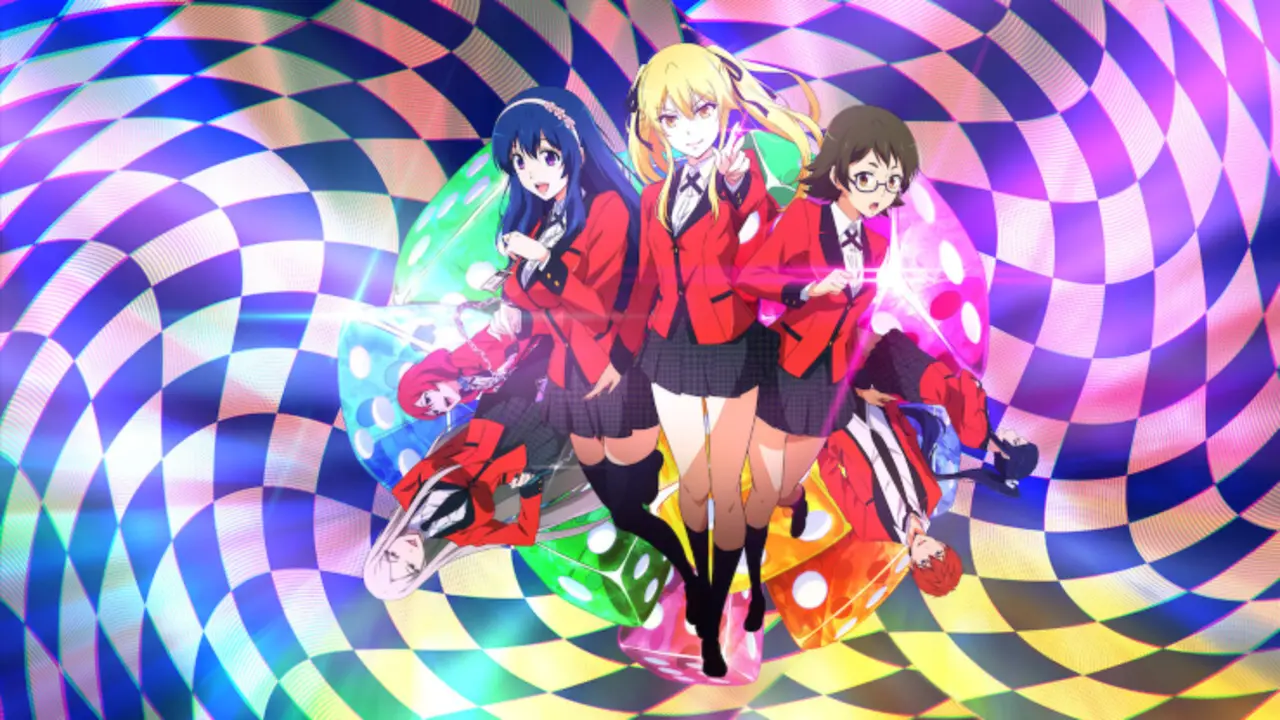 P&oacute;ster oficial de Kakegurui Twin. / Netflix