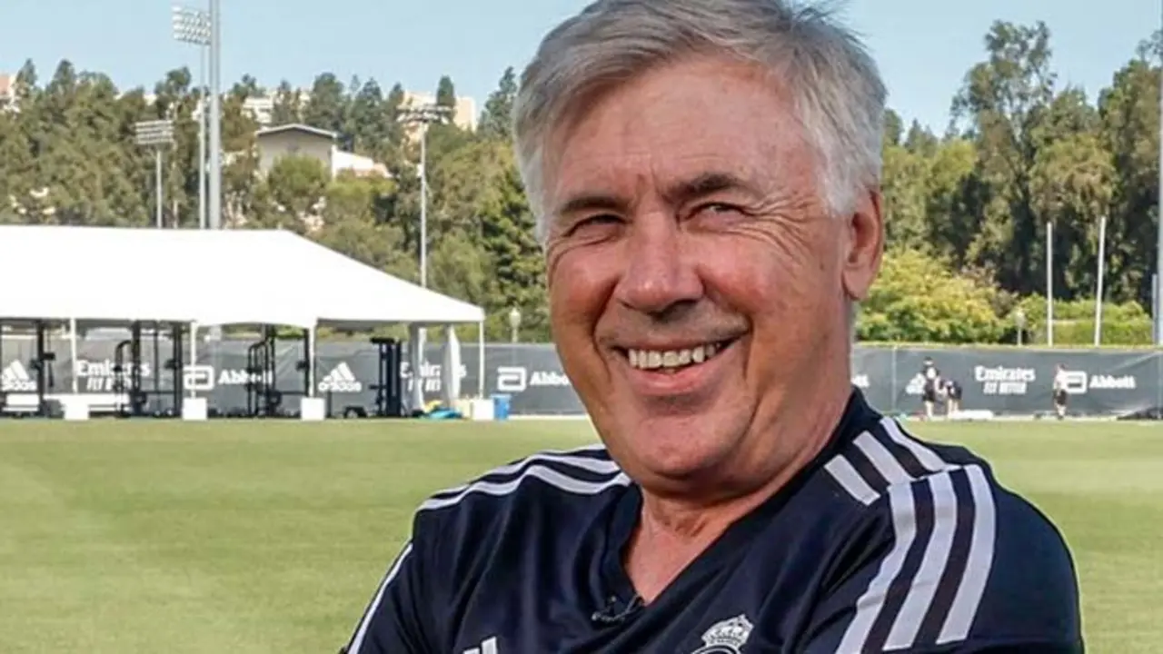 Carlo Ancelotti, entrenador del Real Madrid. / @realmadrid