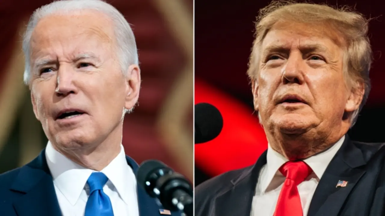 Joe Biden, presidente de EE UU, y Donald Trump, ex presidente de EE UU. / CNN