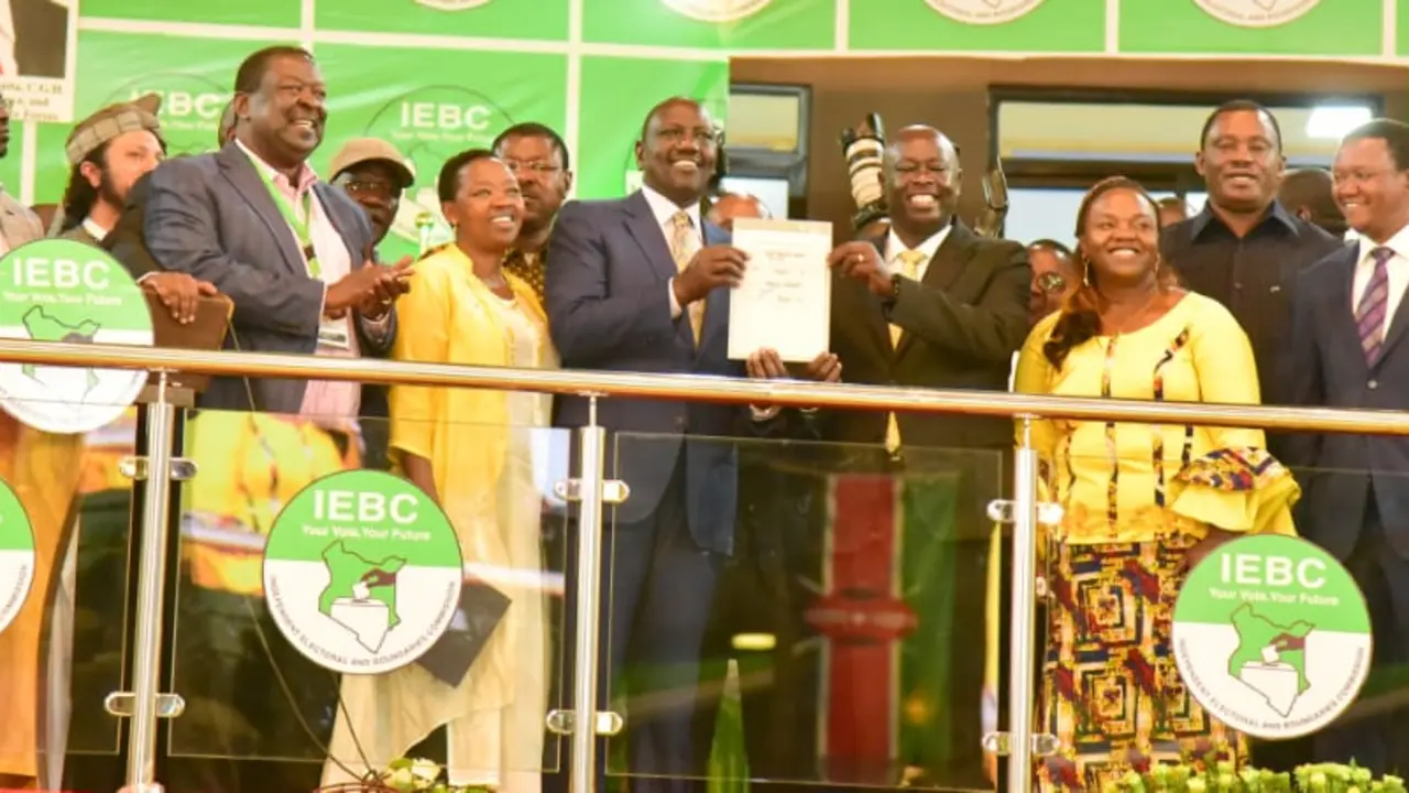 William Ruto gana las elecciones en Kenia. / @WilliamsRuto