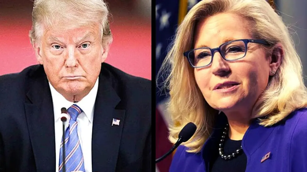 Donald Trump, expresidente de EE UU, y Liz Cheney, pol&iacute;tica estadounidense. / RR SS.