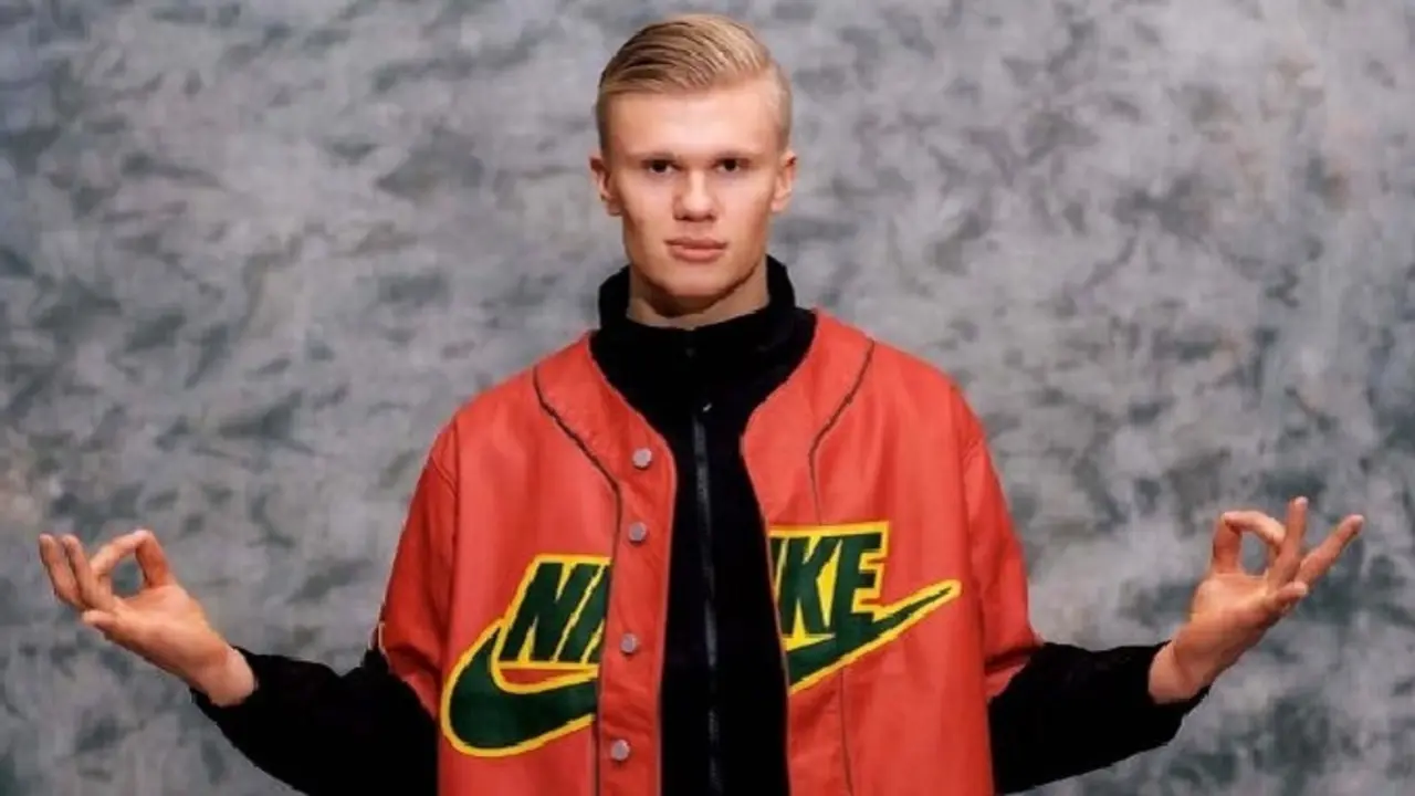 Haaland desde su adolescencia ha tenido preferencia por la marca Nike. / @culemania