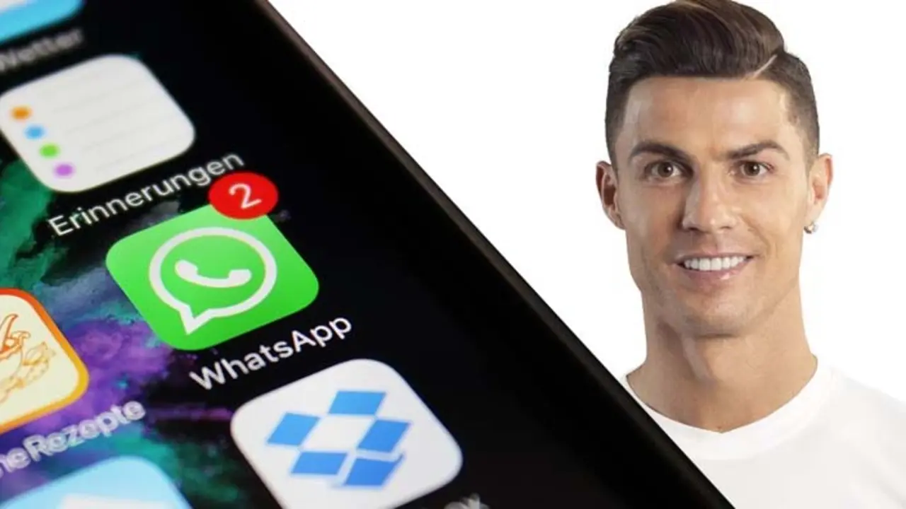 WhatsApp y Cristiano Ronaldo. / Rafael Adolfo V&aacute;squez