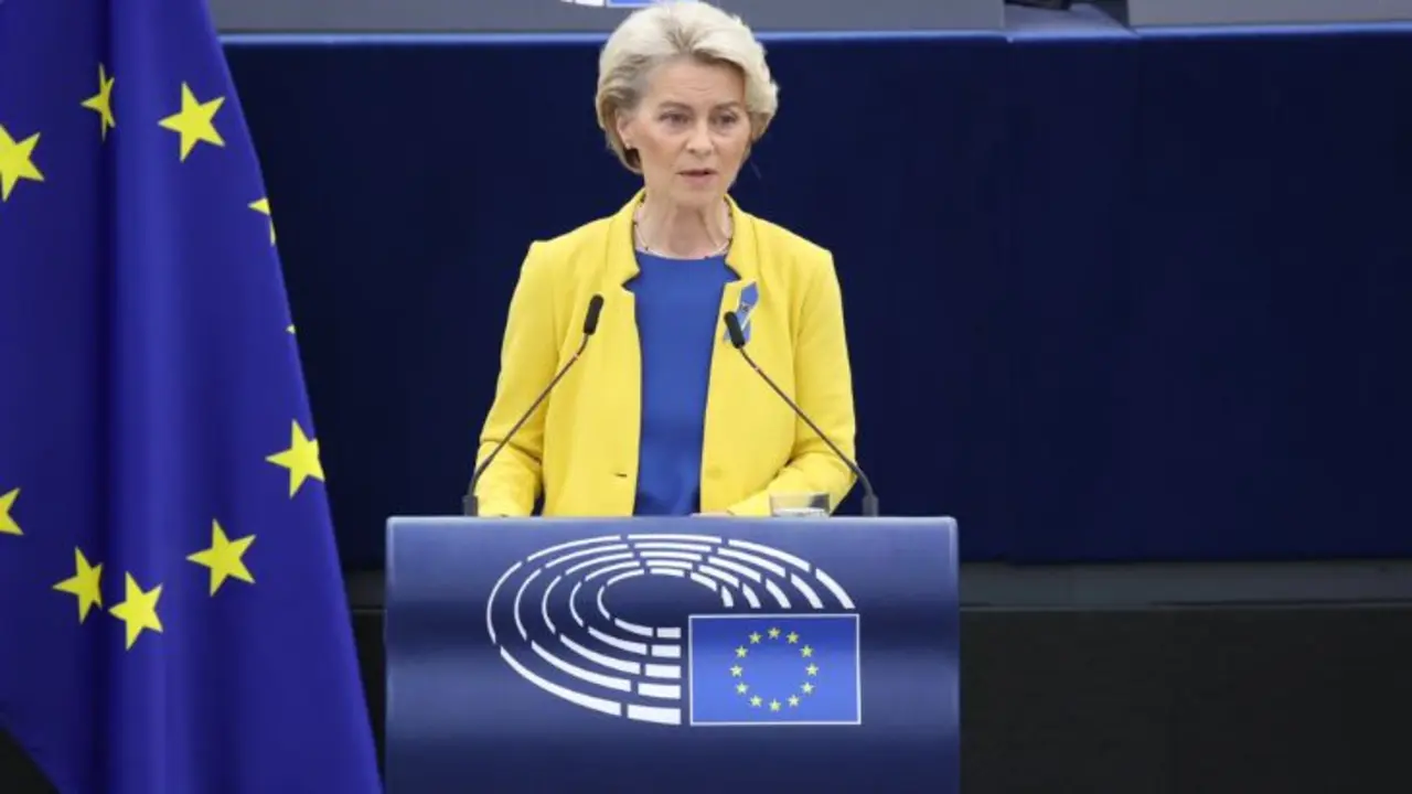 Ursula von der Leyen, presidenta de la Comisi&oacute;n Europea. / @vonderleyen.