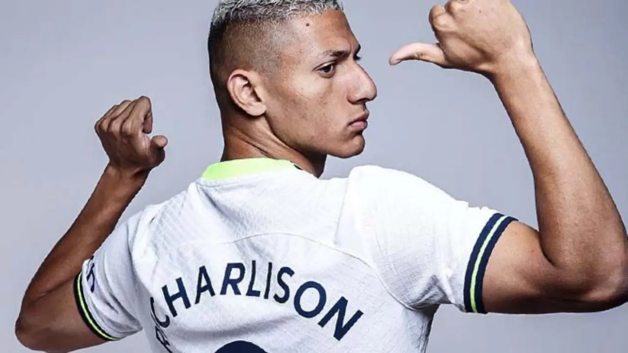 Richarlison, jugador brasile&ntilde;o de los spurs. / @richarlison97