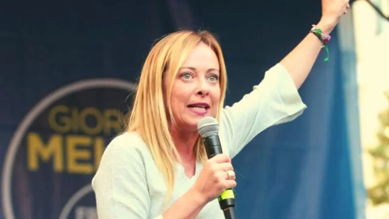 Giorgia Meloni, presidenta del partido Hermanos de Italia. / RR SS.