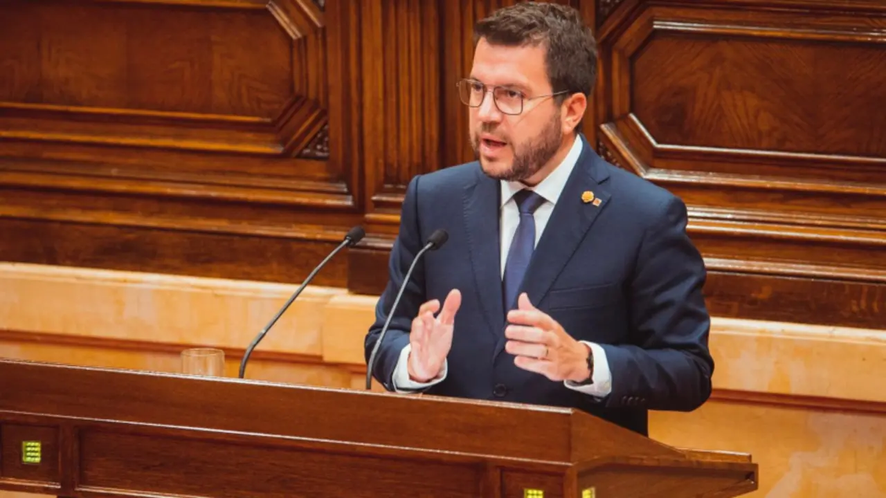 Pere Aragon&egrave;s, president de Catalu&ntilde;a. / @perearagones