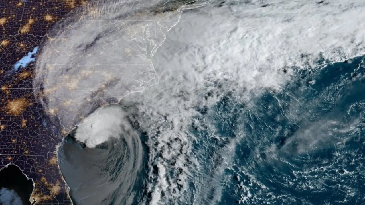 Hurac&aacute;n Ian en Carolina del Sur. /NOAA