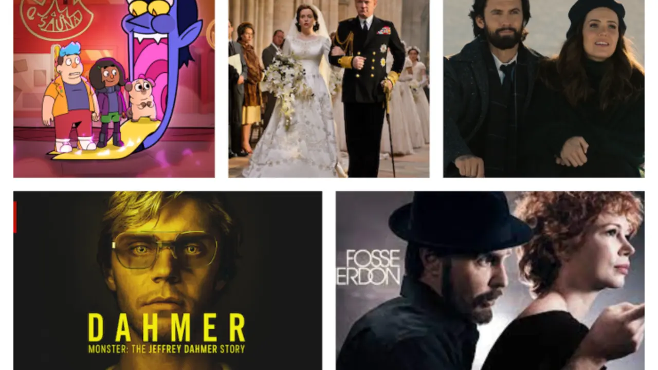 Fosse&nbsp;& Verdon, Dead End, This Is Us, The Crown y Dahmer forman parte de la lista. / MUNDIARIO