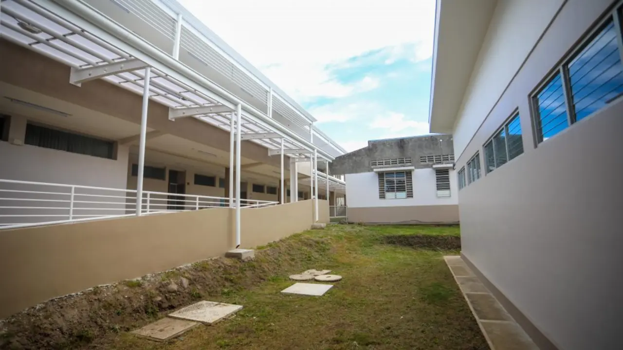 Centro educativo Costa Rica. / prensa Presidencia