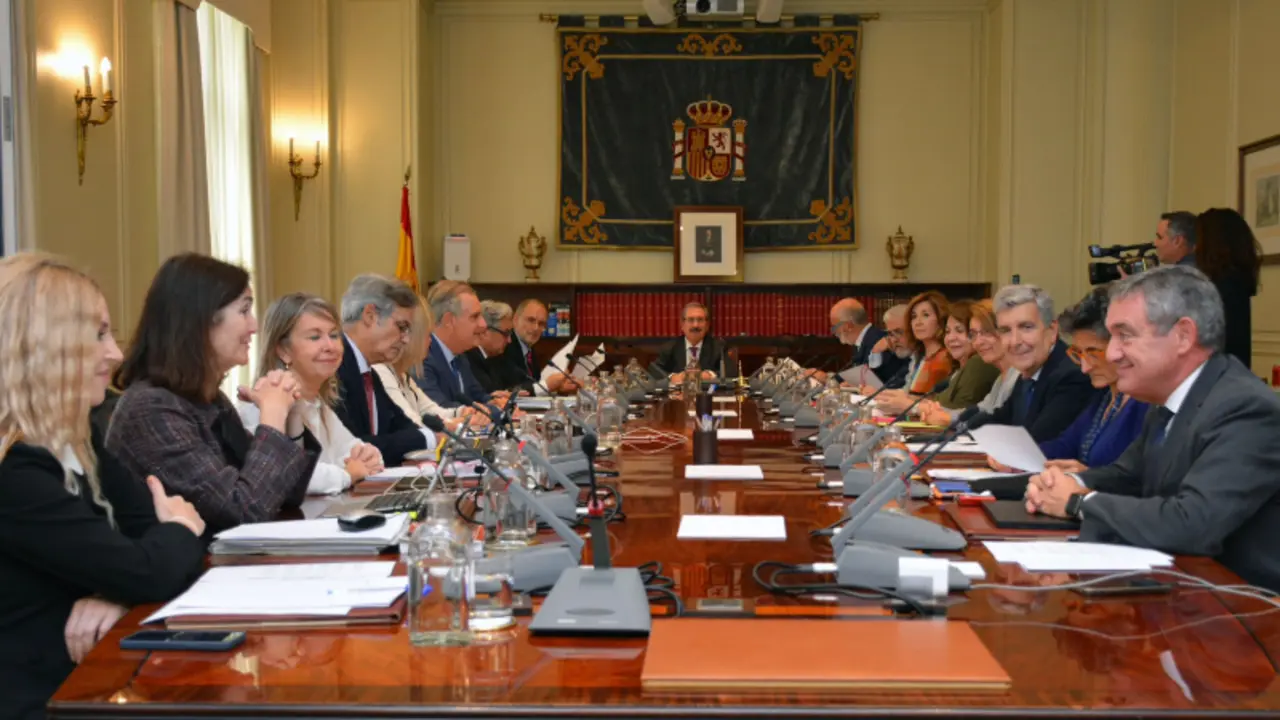Un pleno del CGPJ. / Poder Judicial