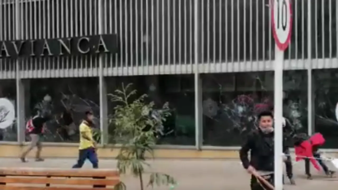 Disturbios en Bogot&aacute;. / Mundiario