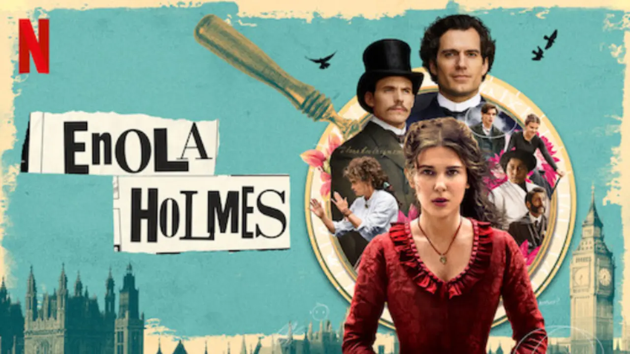 P&oacute;ster Enola Holmes. / Netflix