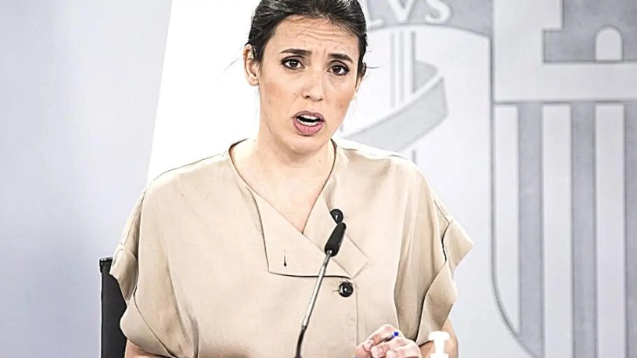 Irene Montero, ministra de Igualdad. / RR SS.