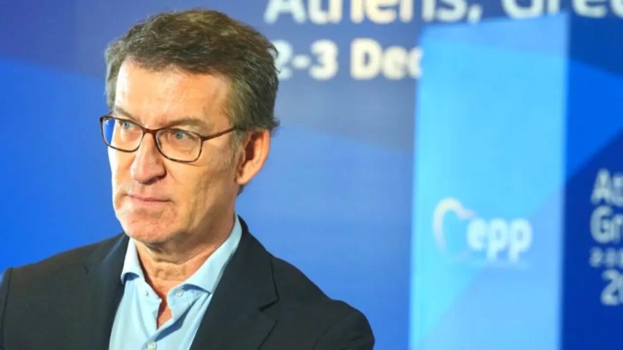 Alberto N&uacute;&ntilde;ez Feij&oacute;o, presidente del Partido Popular. / @NunezFeijoo.