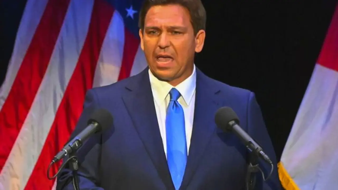 Ron DeSantis, gobernador de Florida, EE UU. / RR SS.
