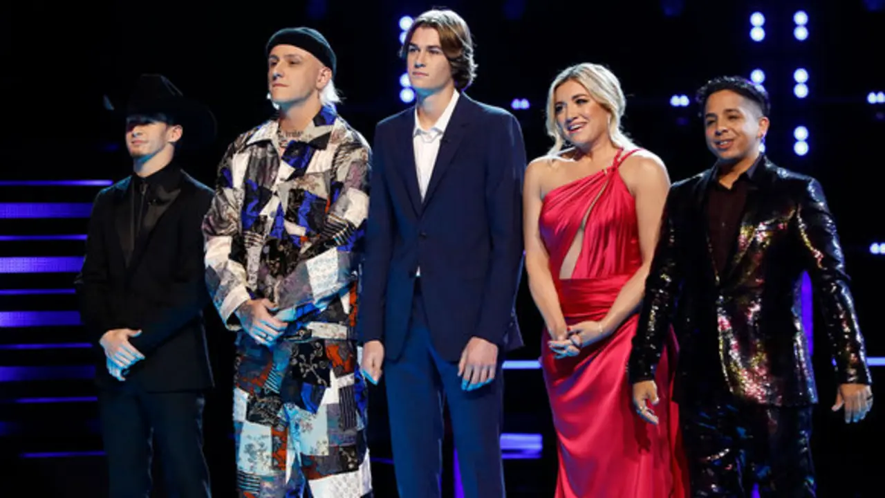 Finalistas de la temporada 22 de The Voice en la gala de resultados. / NBC