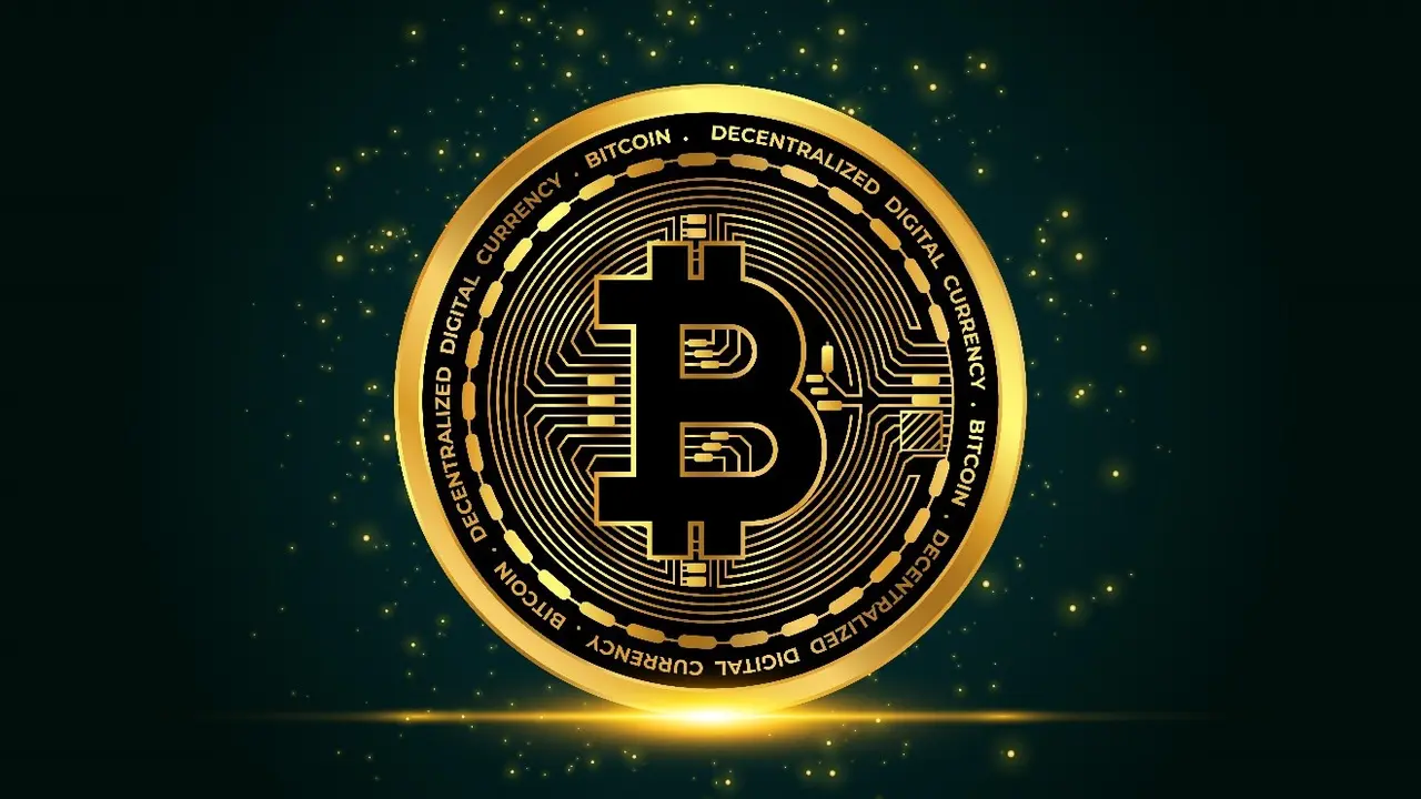Moneda de bitcoin. / Freepik