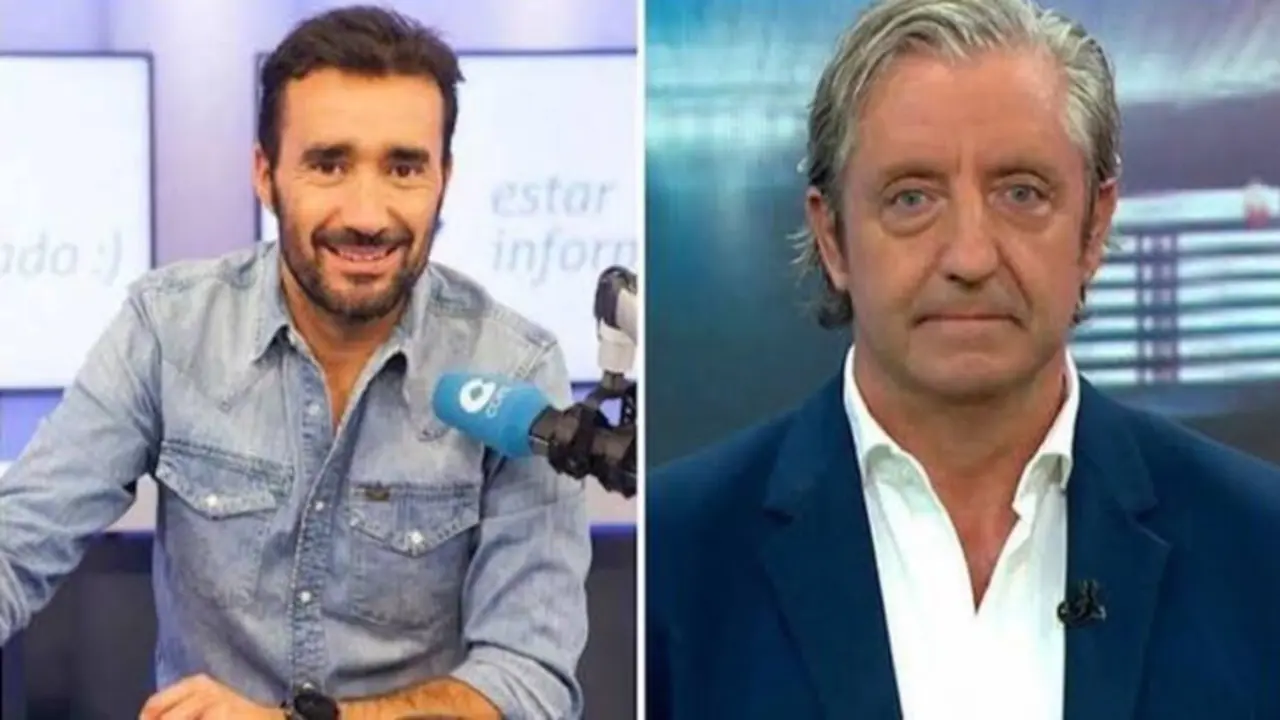 Juanma Casta&ntilde;o y Pedrerol, periodistas.  El Confidencial