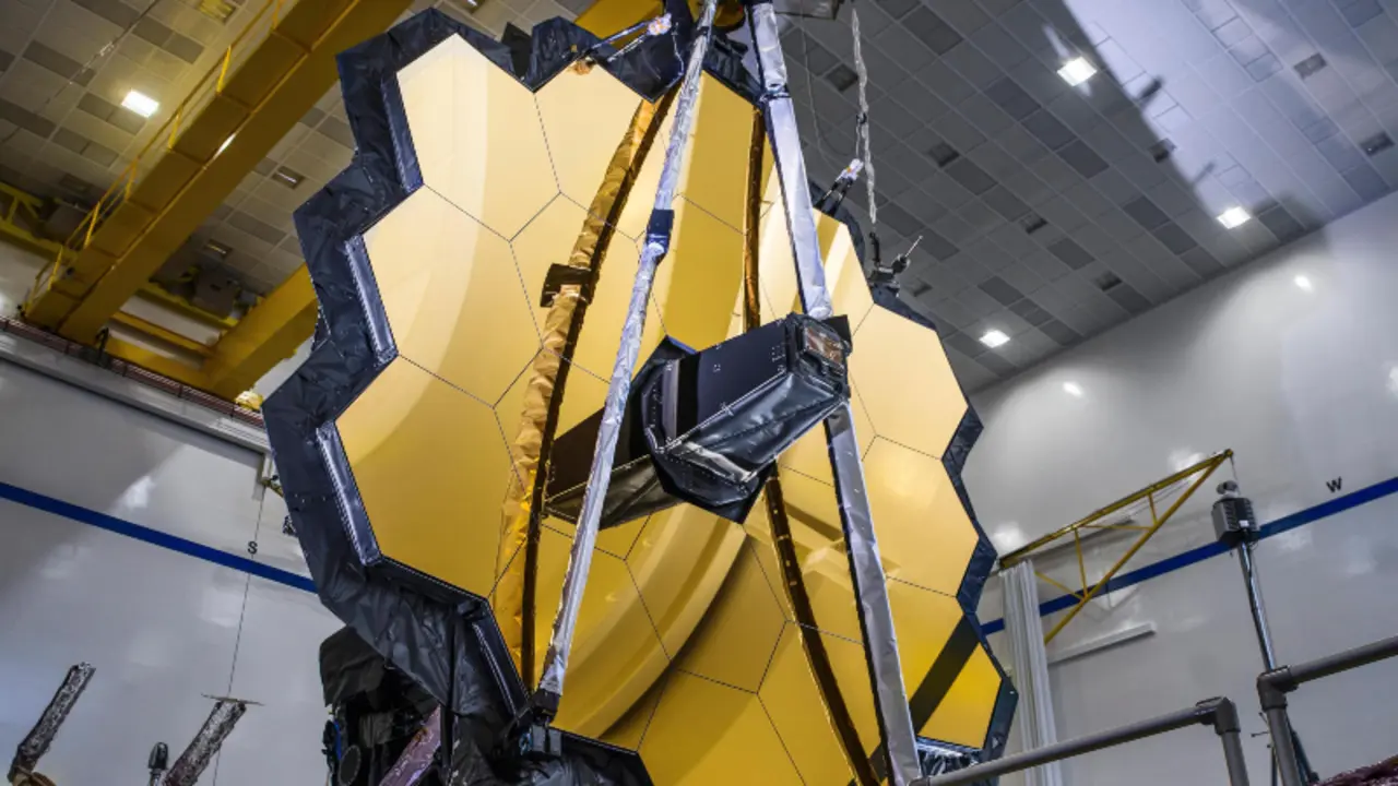 Los espejos del telescopio espacial James Webb. / NASA