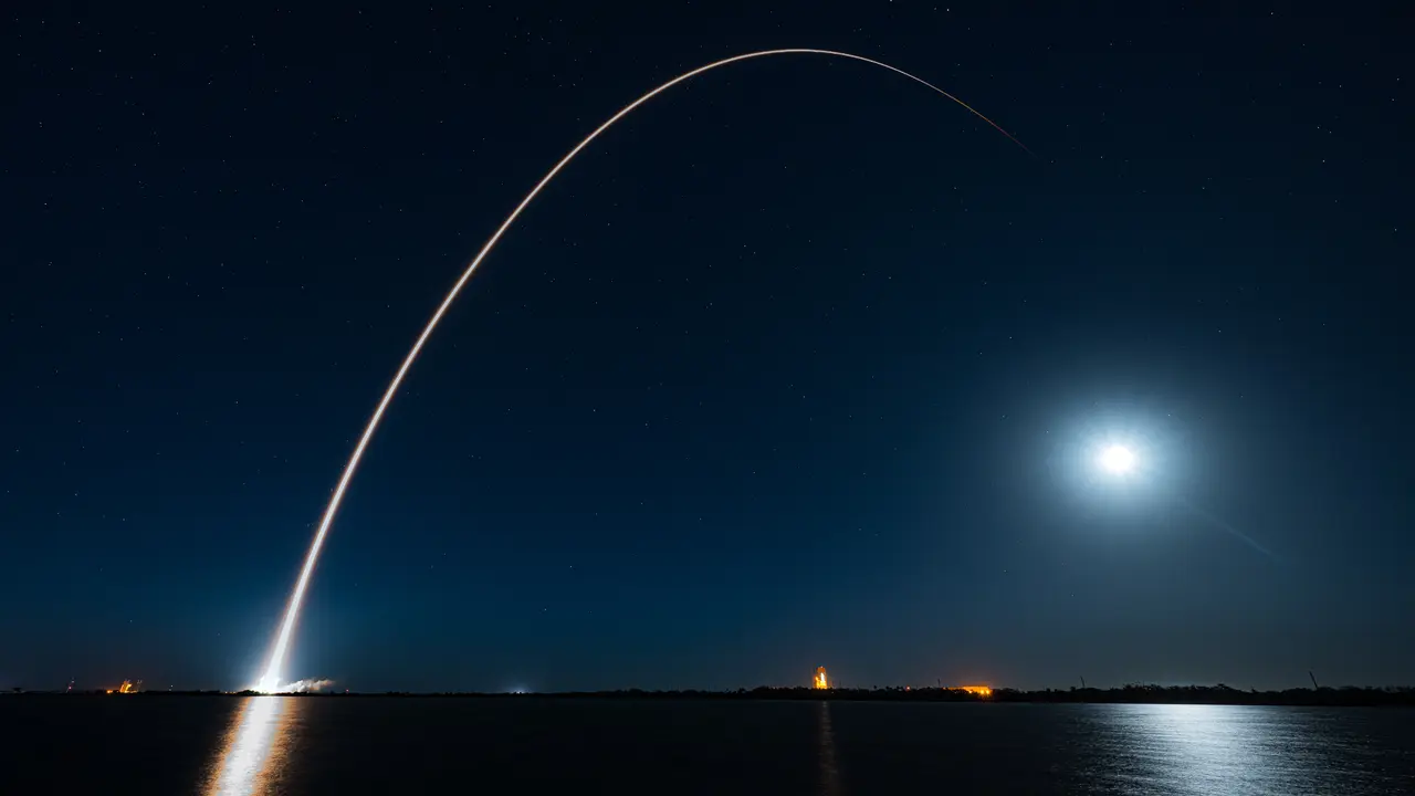 Lanzamiento del Amazon Nexus de Hispasat. / SpaceX